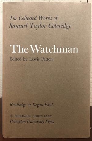 Bild des Verkufers fr THE WATCHMAN The Collected Works of Samuel Taylor Coleridge. Bollingen Series LXXV. zum Verkauf von Lost Horizon Bookstore