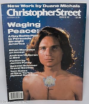 Image du vendeur pour Christopher Street: vol. 8, #11, whole issue #95, December 1984; Waging Peace mis en vente par Bolerium Books Inc.