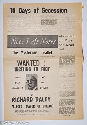 SDS new left notes, vol. 3, no. 14, April 22, 1968