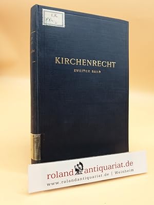 Bild des Verkufers fr Lehrbuch des Kirchenrechts: Band 2: Sachenrecht zum Verkauf von Roland Antiquariat UG haftungsbeschrnkt