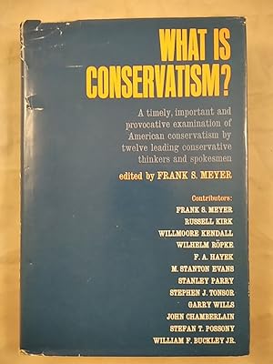 Imagen del vendedor de What is Conservatism? a la venta por KULTur-Antiquariat