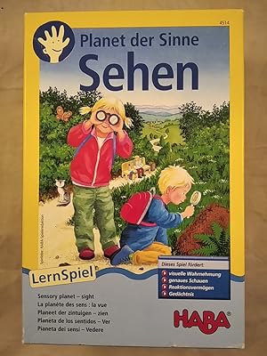 HABA 4514: Planet der Sinne - SEHEN [Lernspiel]. Achtung: Nicht geeignet für Kinder unter 3 Jahren.