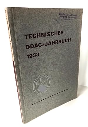 Technisches DDAC-Jahrbuch 1934-35. Mit 25 Tabellen, 34 graphischen Darstellungen und 510 Abbildun...
