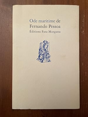 Bild des Verkufers fr Ode maritime zum Verkauf von Librairie des Possibles