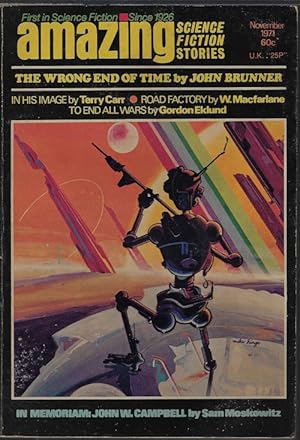 Immagine del venditore per AMAZING Stories: November, Nov. 1971 ("The Wrong End of Time") venduto da Books from the Crypt