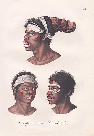 "Bewohner von Neuholland" - Australia Australien / Aborigines Indigene Völker Indigenous peoples ...