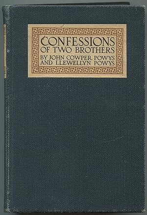 Seller image for Confessions of Two Brothers for sale by Between the Covers-Rare Books, Inc. ABAA