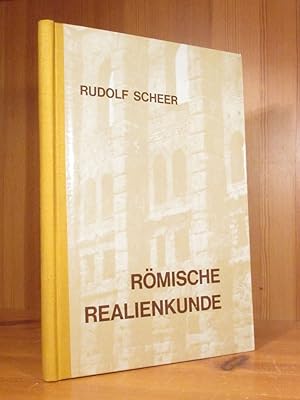 Römische Realienkunde.