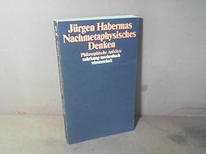 Bild des Verkufers fr Nachmetaphysisches Denken. Philosophische Aufstze. (= suhrkamp taschenbuch wissenschaft. Band 1004). zum Verkauf von Antiquariat Deinbacher