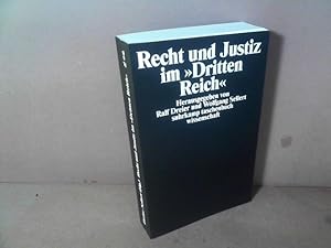 Bild des Verkufers fr Recht und Justiz im Dritten Reich. (= suhrkamp taschenbuch wissenschaft, Band 761). zum Verkauf von Antiquariat Deinbacher