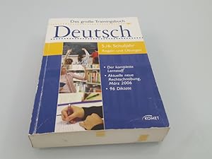 Das grosse Trainingsbuch Deutsch 5./6. Schuljahr. Regeln und Beispiele