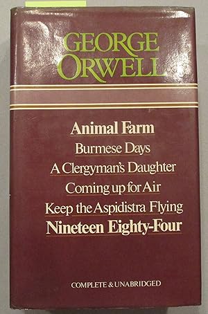 Seller image for George Orwell: Animal Farm; Burmese Days; A Clergymen's Daughter; Coming Up for Air; Keep the Aspidistra Flying; and Nineteen Eighty-Four for sale by Reading Habit