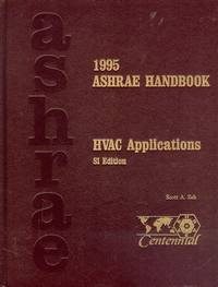 Bild des Verkufers fr 1995 Ashrae Handbook: Heating, Ventilating, and Air-Conditioning Applications: Metric System zum Verkauf von WeBuyBooks