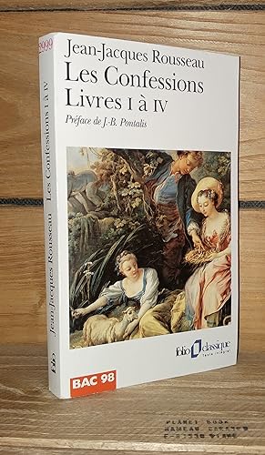 Seller image for LES CONFESSIONS - Livres I  IV : Prface de J.-B. Pontalis for sale by Planet's books