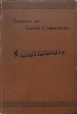 Bild des Verkufers fr Studies of Great Composers zum Verkauf von WeBuyBooks