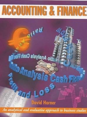 Image du vendeur pour A Level Business Studies: Accounting and Finance mis en vente par WeBuyBooks 2