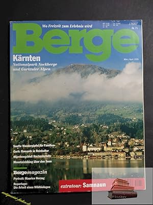 Berge. Das internationale Magazin der Bergwelt, Nr. 71, März/April 1995 - J7606F