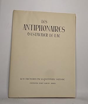 Seller image for Les antiphonaires d'estavayer-le-lac for sale by crealivres