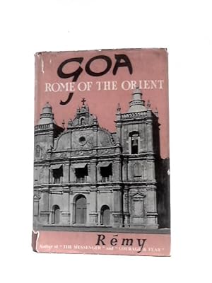 Imagen del vendedor de Goa: Rome of the Orient a la venta por World of Rare Books