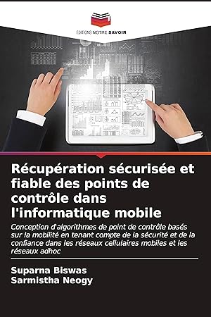 Bild des Verkufers fr Rcupration scurise et fiable des points de contrle dans l informatique mobile zum Verkauf von moluna