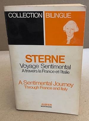 Seller image for Voyage sentimental  travers la france et l'italie / bilingue for sale by librairie philippe arnaiz