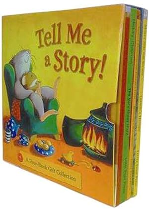 Imagen del vendedor de Tell Me a Story 4 Book Giftset: "Boswell the Kitchen Cat", "The Very Noisy Night", "Shaggy Dog and the Terrible Itch", "Molly and the Storm" a la venta por WeBuyBooks