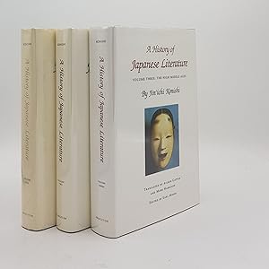 Immagine del venditore per A HISTORY OF JAPANESE LITERATURE Volume One The Archaic and Ancient Ages, Volume Two The Early Middle Ages, Volume Three The High Middle Ages venduto da Rothwell & Dunworth (ABA, ILAB)