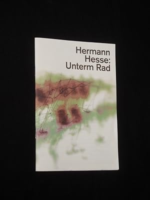 Imagen del vendedor de Programmheft 21 Schauspiel Stuttgart 2014/15. UNTERM RAD nach Hermann Hesse. Regie: Frank Abt, Bhne: Michael Kpke, Kostme: Annelies Vanlaere. Mit Christian Czeremnych, Matti Krause, Andreas Leupold, Sebastian Rhrle, Florian Rummel a la venta por Fast alles Theater! Antiquariat fr die darstellenden Knste