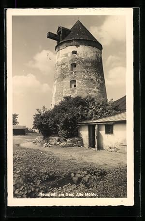 Ansichtskarte Neusiedl am See, Alte Mühle