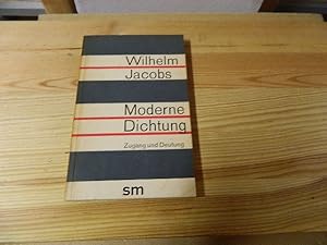 Imagen del vendedor de Moderne Dichtung. Zugang und Deutung a la venta por Versandantiquariat Schfer