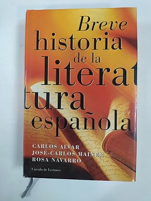 Seller image for Breve historia de la literatura espaola. for sale by TraperaDeKlaus