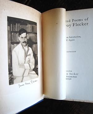 Seller image for The Collected Poems of James Elroy Flecker. Edited, with an introduction, by J.C. Squire for sale by James Fergusson Books & Manuscripts