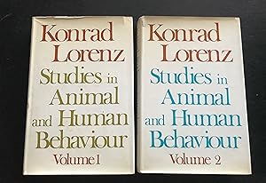 Studies in Animal and Human Behaviour ( 2 volume set)