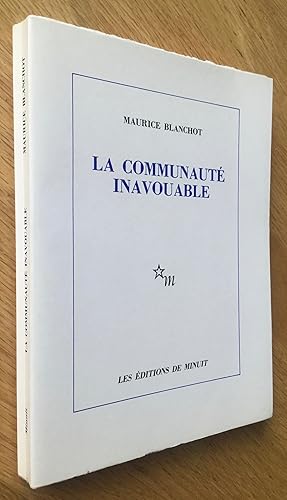 La communauté inavouable