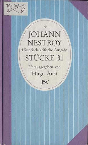 Bild des Verkufers fr Johann Nestroy Stcke 31 Kampl zum Verkauf von avelibro OHG