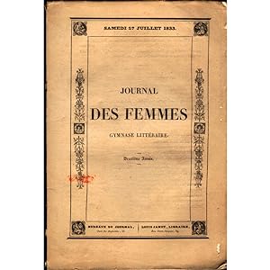 Journal des Femmes. Gymnase Littéraire.