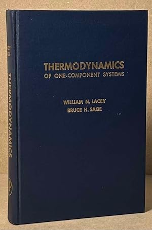 Bild des Verkufers fr Thermodynamics of One-Component Systems zum Verkauf von San Francisco Book Company