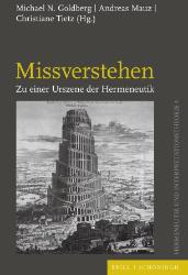 Bild des Verk�ufers f�r Missverstehen zum Verkauf von SKULIMA Wiss. Versandbuchhandlung