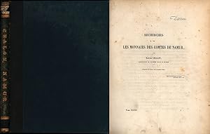 Recherches sur les monnaies des comtes de Namur. (Présenté à la séance du 8 novembre 1858.)