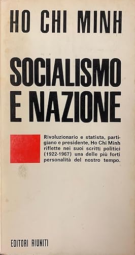 Imagen del vendedor de SOCIALISMO E NAZIONE a la venta por libreria minerva