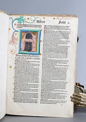 Imagen del vendedor de Summa angelica de casibus conscientiae. (First Koeberger edition). a la venta por Ruuds Antikvariat