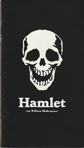 Seller image for Programmheft William Shakespeare HAMLET Premiere 1. Februar 1997 Spielzeit 1996 / 97 Heft 6 for sale by Programmhefte24 Schauspiel und Musiktheater der letzten 150 Jahre