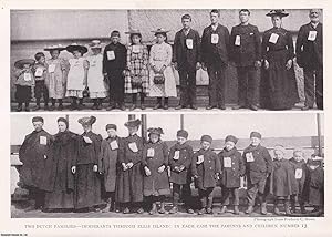 Immigration to the United States through Ellis Island, 1917; nationalities and their spread throu...
