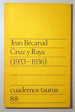 Seller image for CRUZ Y RAYA 1933-1936 - Madrid 1969 for sale by Llibres del Mirall