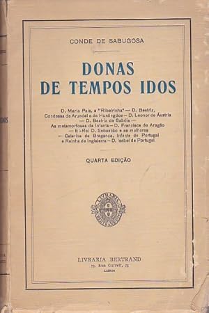 Seller image for Donas de tempos idos for sale by LIBRERA GULLIVER