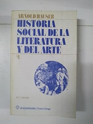 Imagen del vendedor de Historia Social De La Literatura Y Del Arte. II a la venta por TraperaDeKlaus