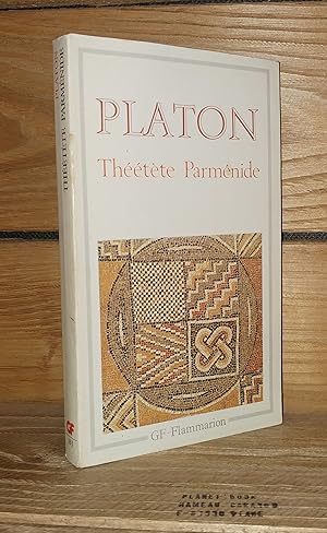 Seller image for THEETETE PARMENIDE for sale by Planet's books