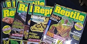 Practical Reptile Keeping - 15 issues of the monthly magazine from between June 2013 and December...
