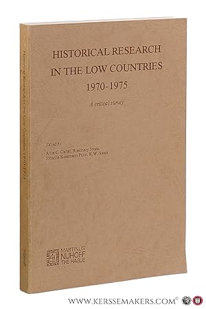 Seller image for Historical research in the low countries 1970-1975. A critical survey. for sale by Emile Kerssemakers ILAB