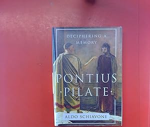 Seller image for Pontius Pilate: Deciphering a Memory for sale by biblion2